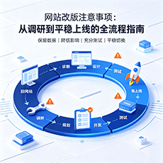延边建站-网站改版注意事项：从调研到平稳上线的全流程指南