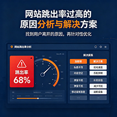 延边建站-网站跳出率过高的原因分析与解决方案