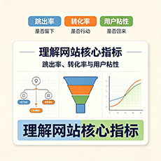 延边建站-理解网站核心指标：跳出率、转化率与用户粘性