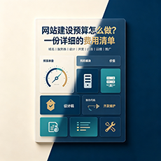 延边建站-网站建设预算怎么做?一份详细的费用清单